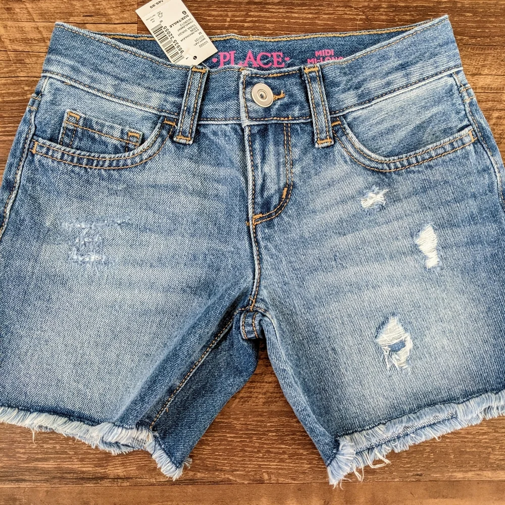 NWT Children's Place Denim Jean Shorts